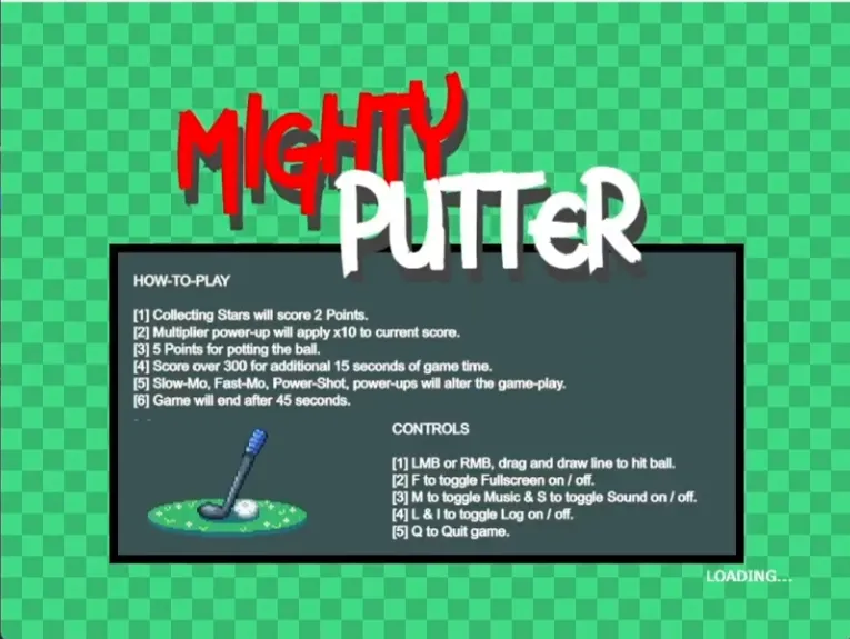 Mighty Putter Start